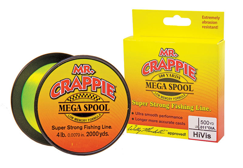crappie fishing braided line Mr. Crappie Fishing Line