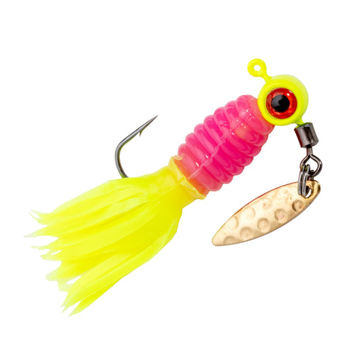 Mr.Crappie Sausage Head Spin - Crappie Thunder