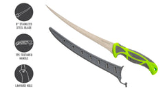 Smith's Mr. Crappie 8" Curved Super Flex Fillet Knife