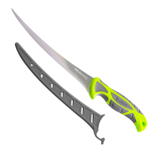 Smith's Mr. Crappie 8" Curved Super Flex Fillet Knife