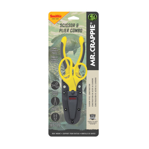 Smith's Mr. Crappie 6.5" Pliers and 3" Scissor Combo