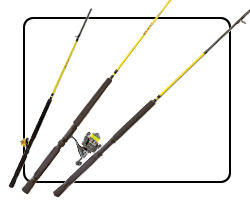 2 PIECE WMSO802 NEW LEW'S WALLY MARSHALL SIGNATURE SERIES 8' CRAPPIE POLE ROD 